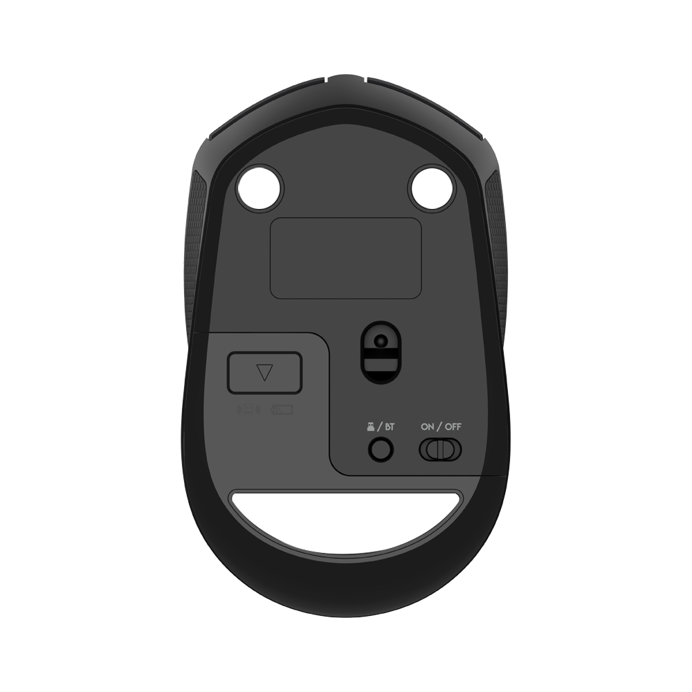 Fantech Bluetooth / 2.4G Wireless Silent Office Mouse (W190) (Black)