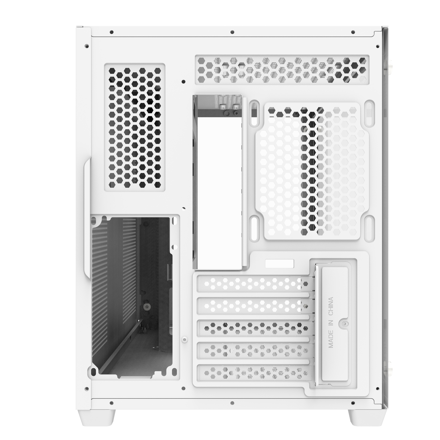 DarkFlash Computer PC CASE Mirco-ATX Tower Tempered Glass Panel without Fan (C285)