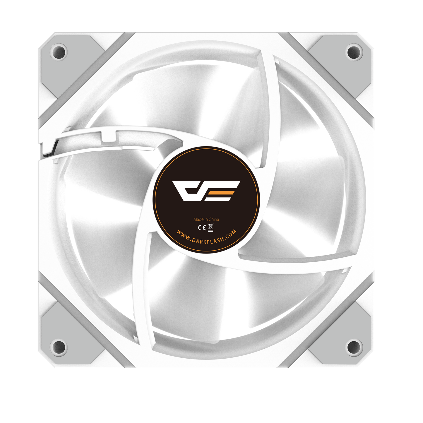 DarkFlash DM12F 3-Pack ARGB Computer Case Fan 120mm Cooling Fan with Remote Controller