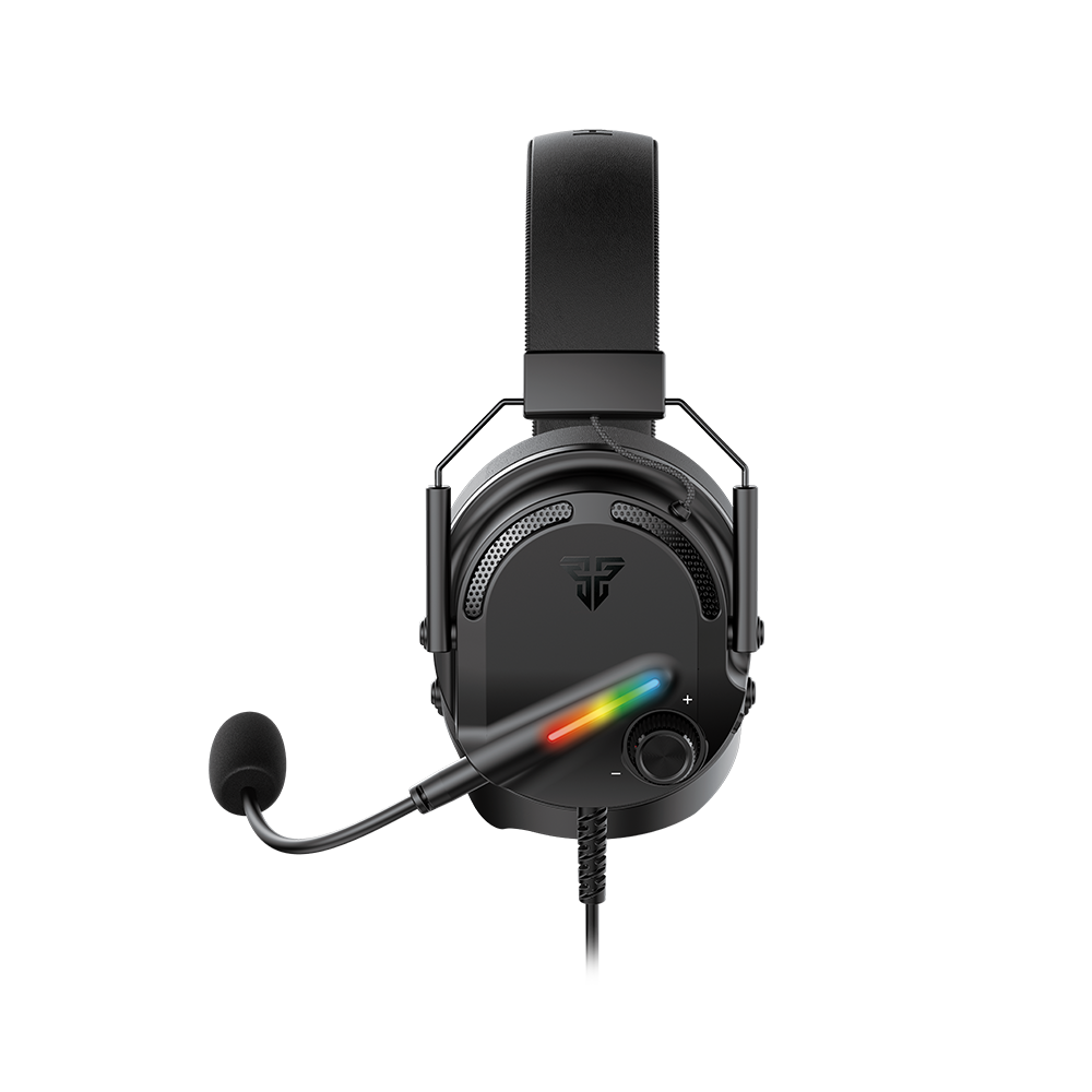 Fantech PC Headset USB Connector with Microphone 7.1 Surround Sound RGB Light Gaming Headphone (HG26)