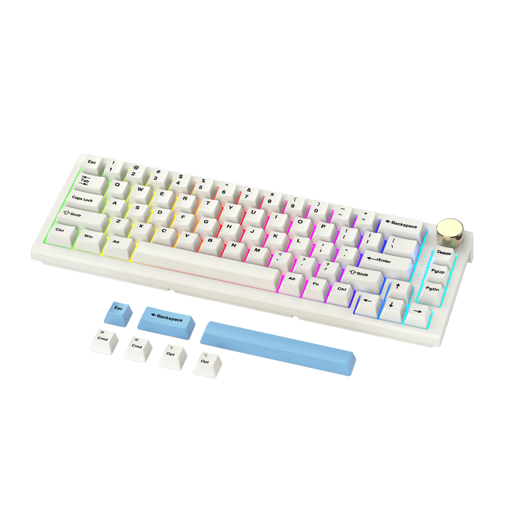 wireless mechanical keyboard, slim keyboard, compact wireless keyboard, portable keyboard, wireless keyboard