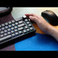 Fantech MAXFIT67 Wireless Bluetooth Mechanical Keyboard 65% Hot-Swap RGB Backlit Keyboard with Knob-White