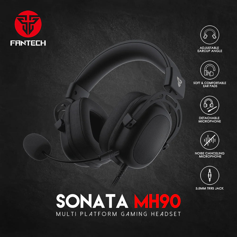 Experience Superior Gaming Audio with Fantech MH90 Gaming Headset