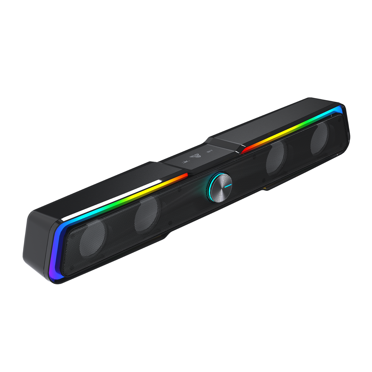 Fantech Bluetooth 5.3 Soundbar Dual mode RGB Lighting Gaming Speaker (GS305) (Black)