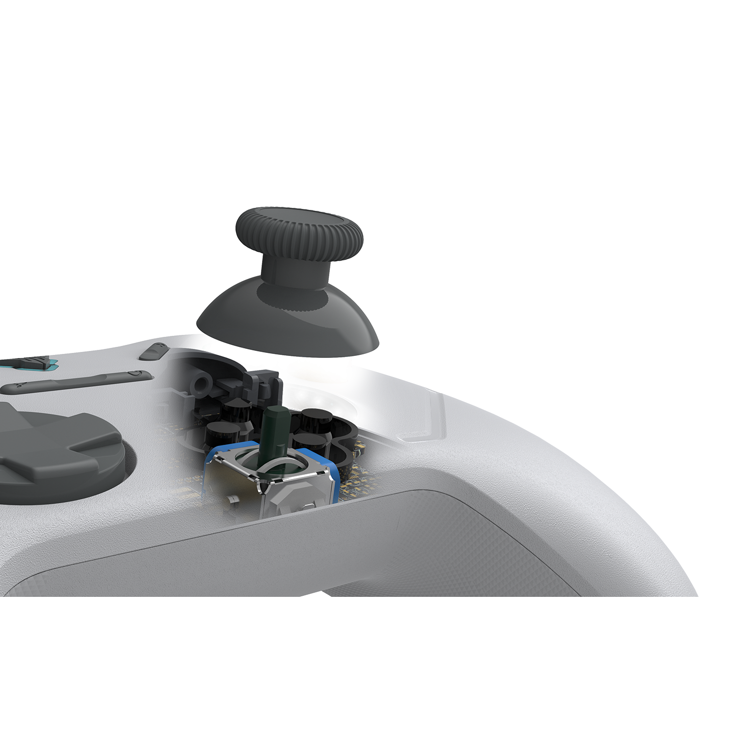 Fantech SUPER MAXFIT Wireless Gaming Controller Gamepad Multi-platform Hall-Effect (Grey)