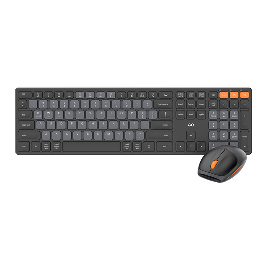 Fantech Office Wireless Keyboard and Mouse Combo Computer Keyboard Set (WK895-Black)