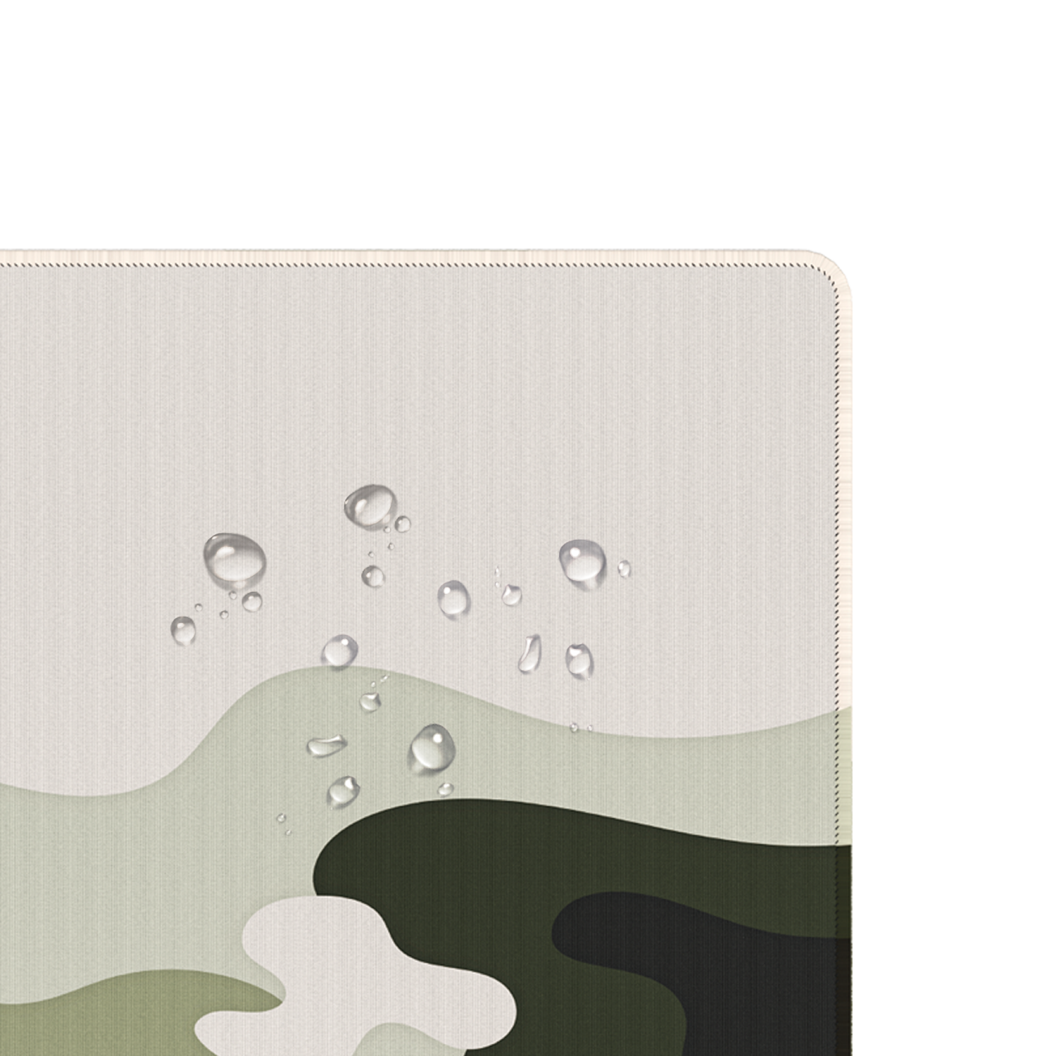 Fantech Mousemat 900x400x4mm Anti-Slip Premium Rubber Computer Desk Mouse Pad ( Matcha Milk )