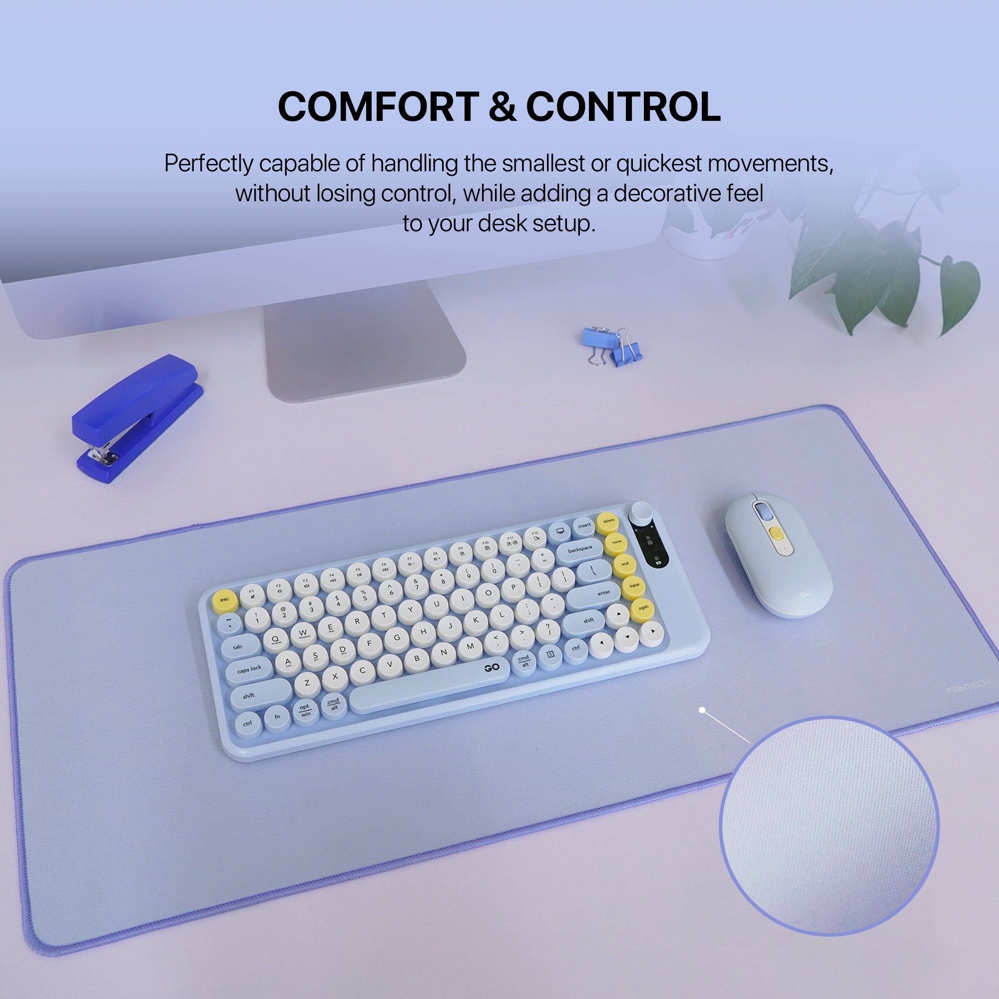 Fantech Basic MP70 Desk Mat 700x300x3mm Mousepad