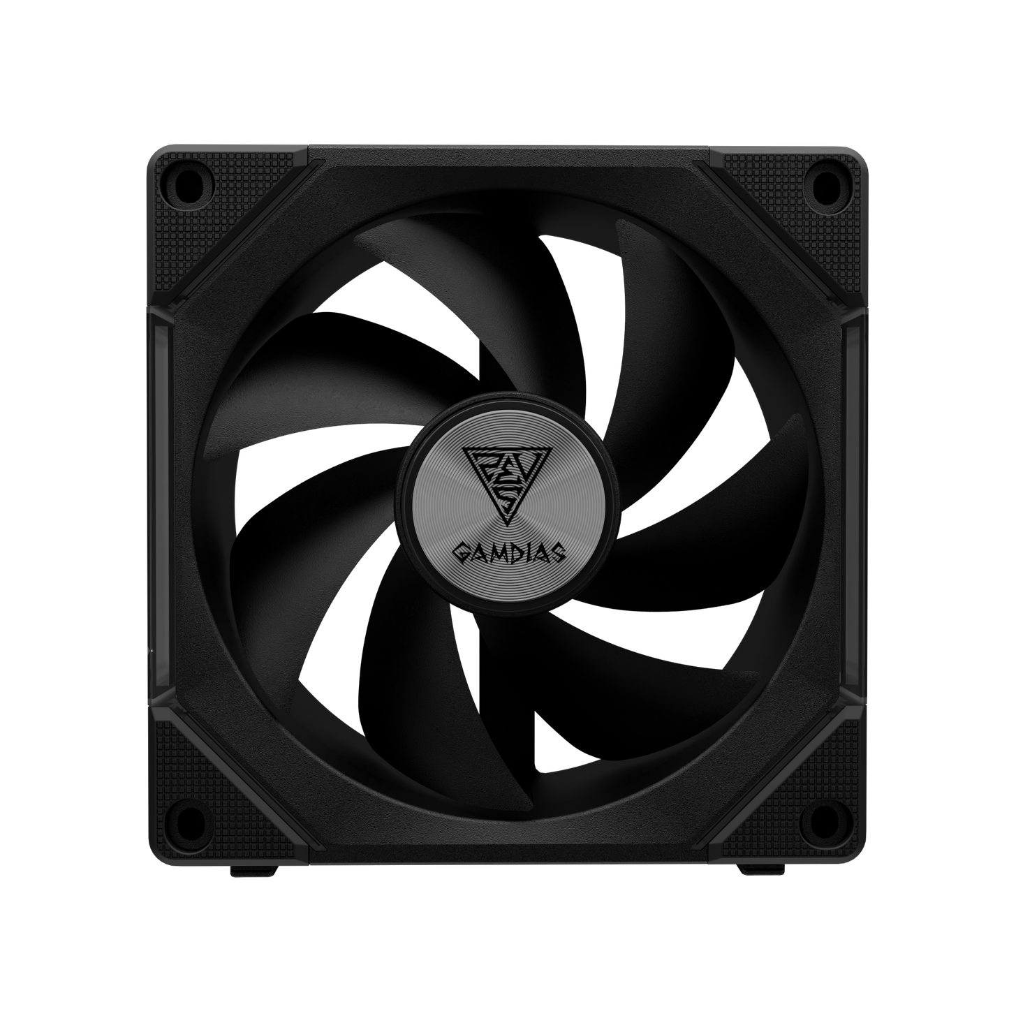 Gamdias AEOLUS P2 ARGB Computer Case Fan PWM 120mm Cooling Fan with Reverse Fan Blade