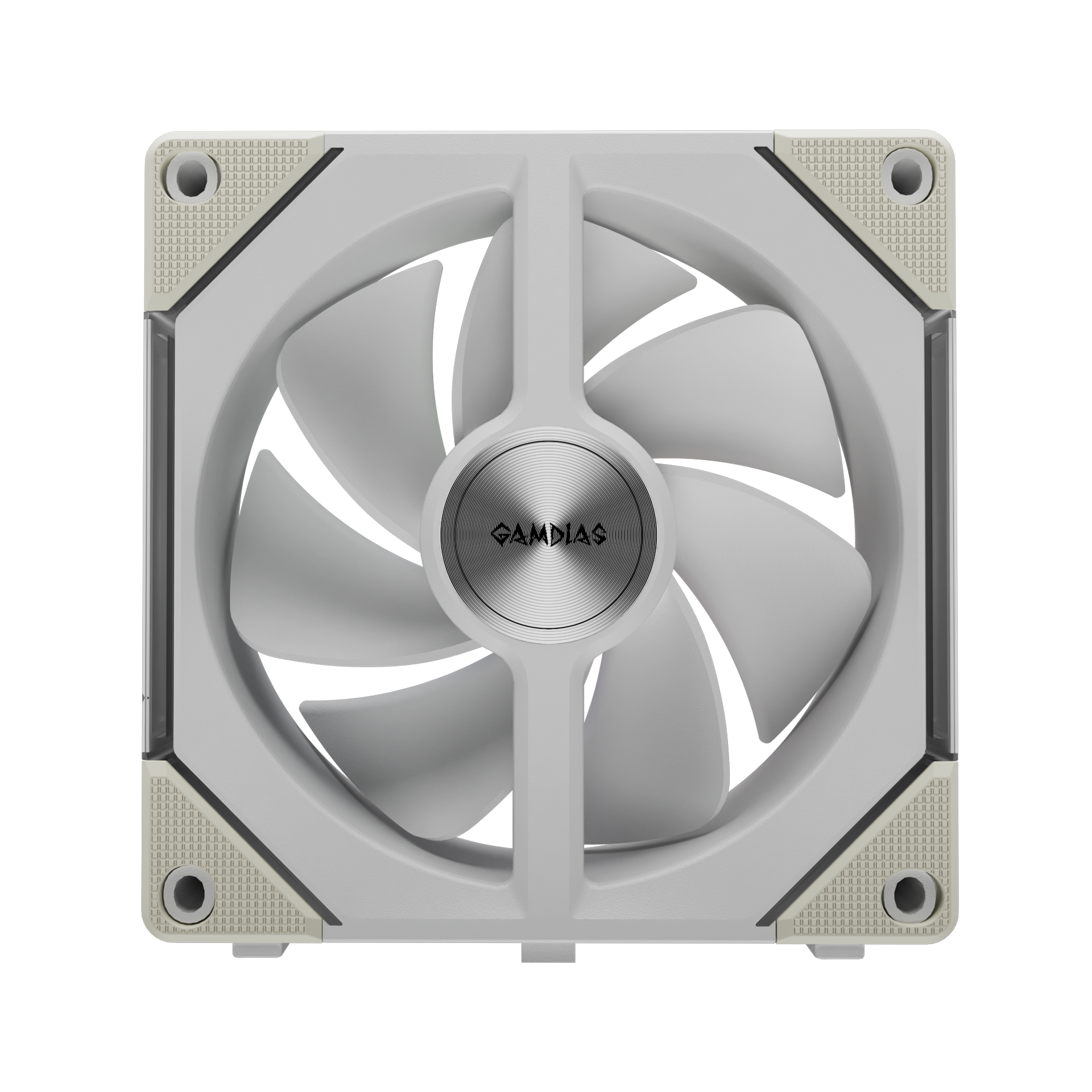 Gamdias AEOLUS P2 ARGB Computer Case Fan PWM 120mm Cooling Fan with Reverse Fan Blade