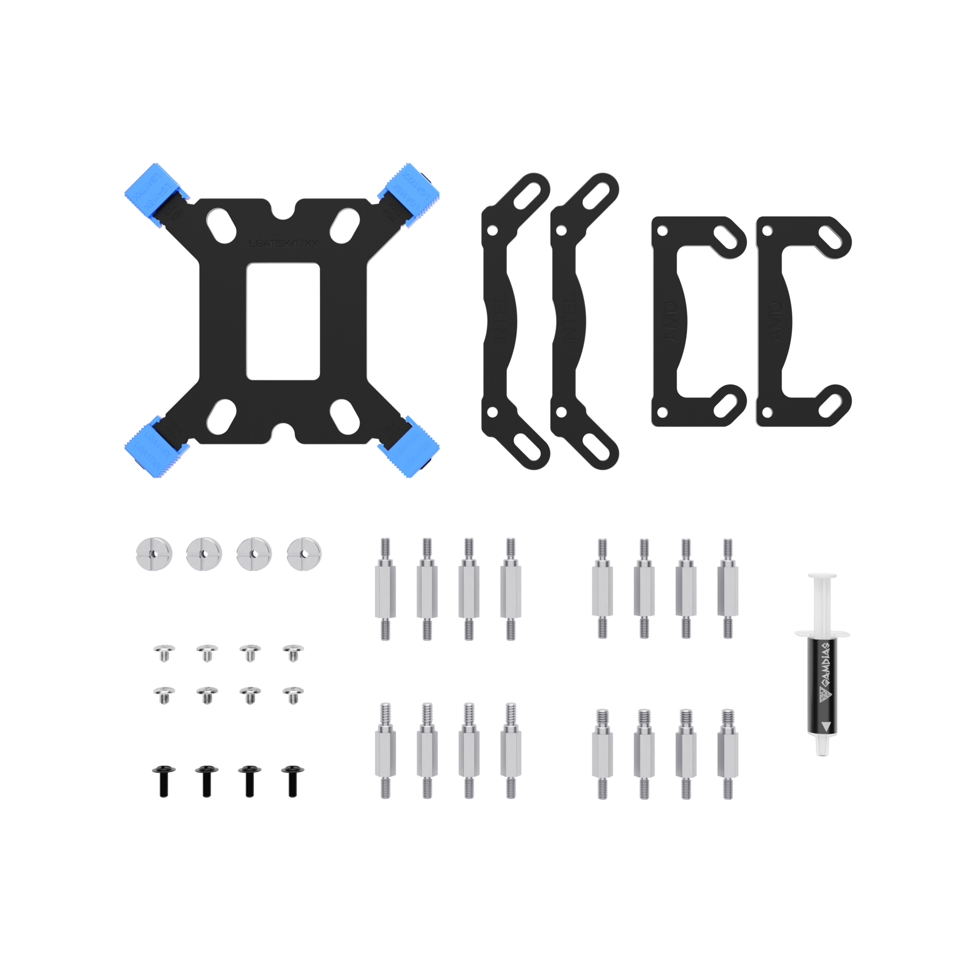 Gamdias ARUA GL240v2 240mm Liquid CPU Water Cooler Support LGA 1700 / AMD AM5