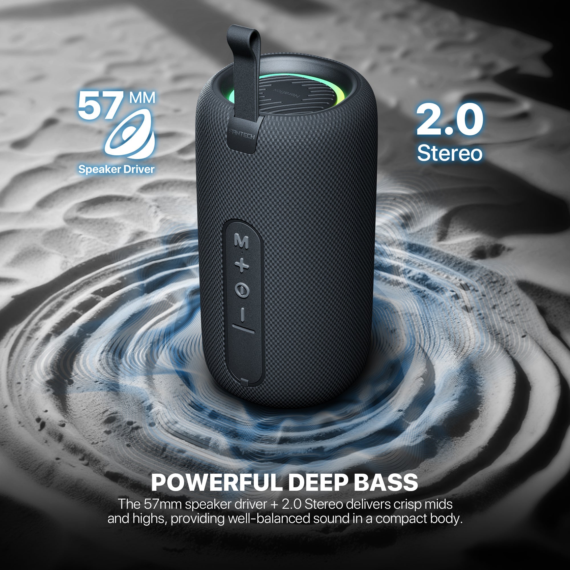 Fantech NeraBox Portable Deep bass Wireless Speaker