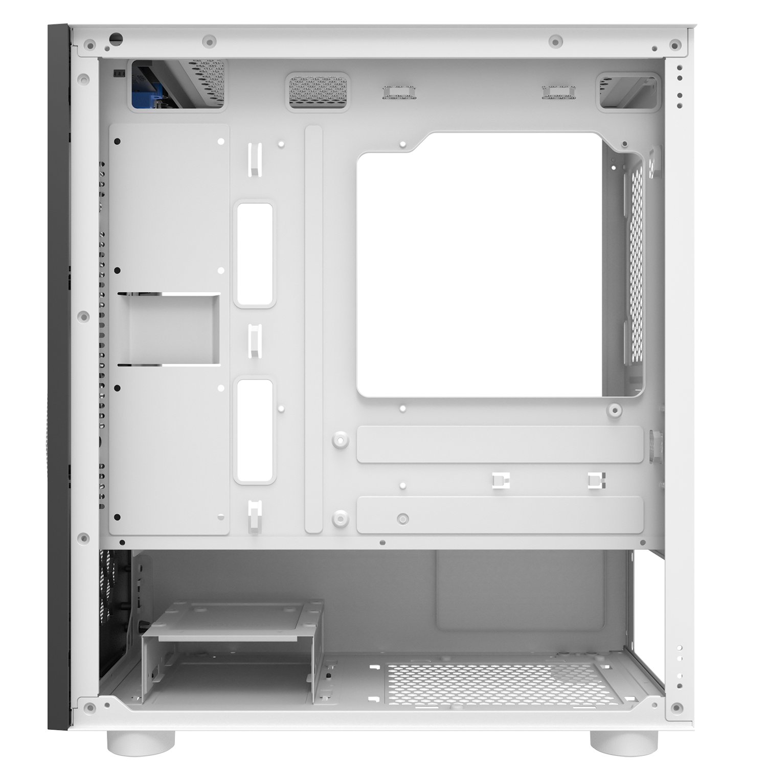 DarkFlash Gaming PC Case Tempered Glass Micro-ATX Tower Computer Case Support 330mm VGA Length (DLM21-Mesh)