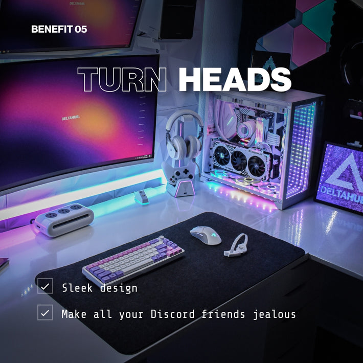 Gaming Wrist Rest with Ergonomic Support Deltahub Carpio G2.0