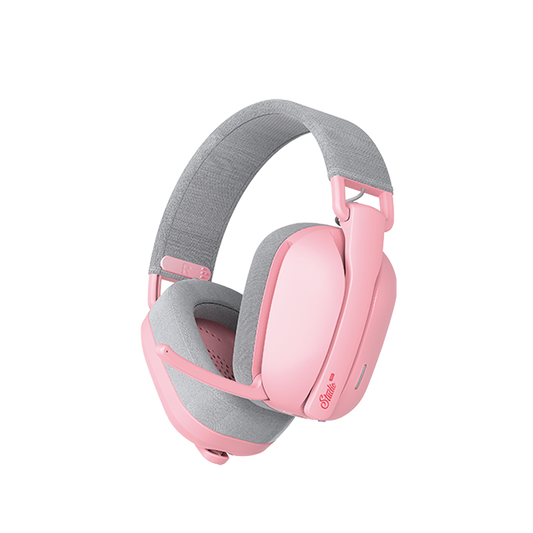 Fantech WHG03 PRO Wireless, Bluetooth, 3.5mm and wired USB-C with 7.1 Surround Headset Pink