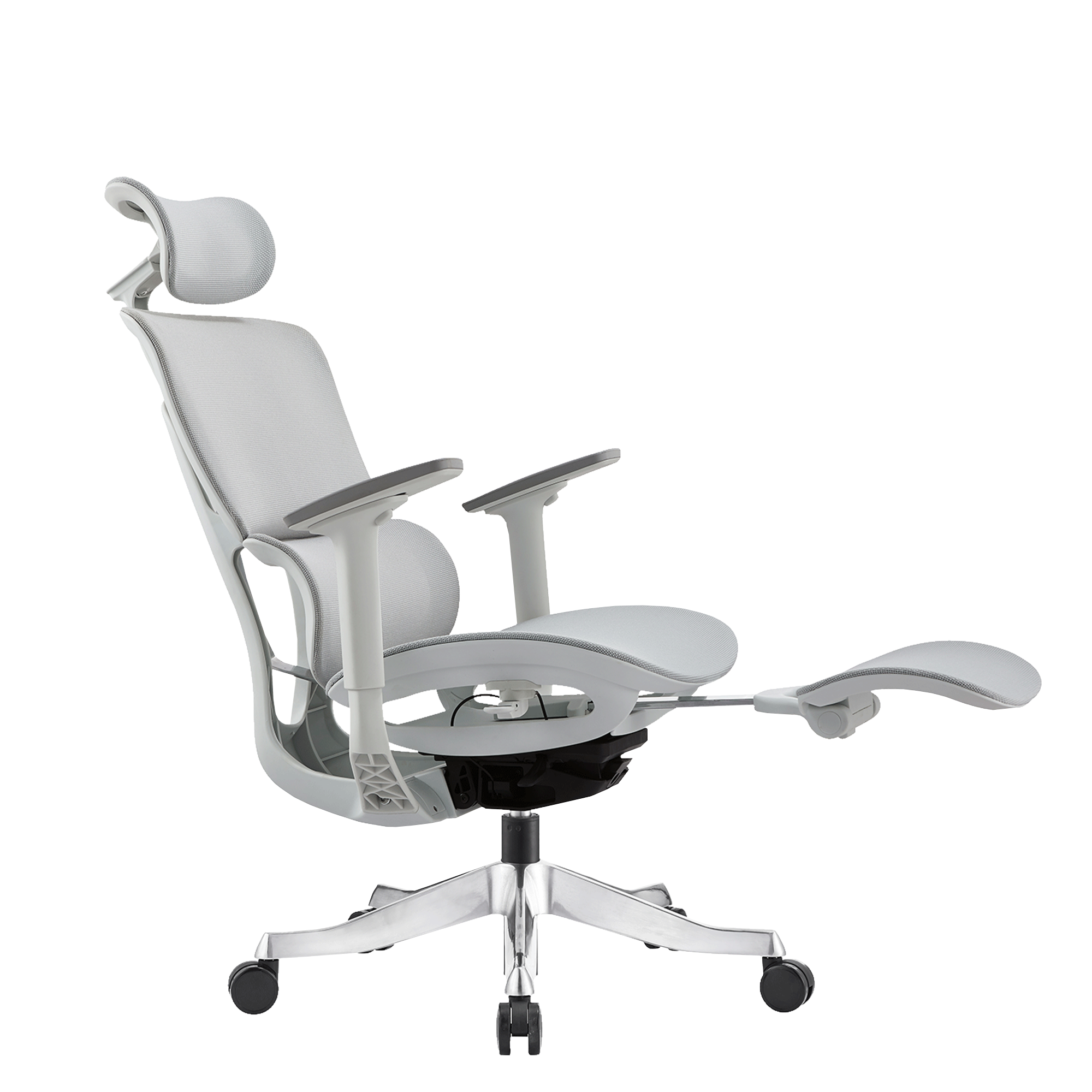Fantech Ergonomic Office Chair Aluminum Base with Adjustable Leg Rest (OC3)
