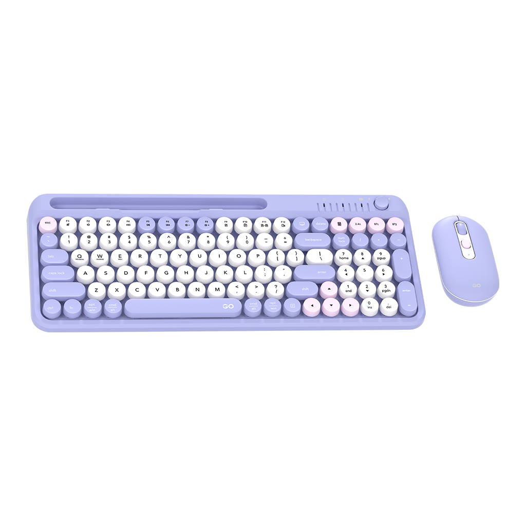 Fantech GO MOCHI101 95% Wireless Keyboard and Mouse Combo Computer Keyboard Set