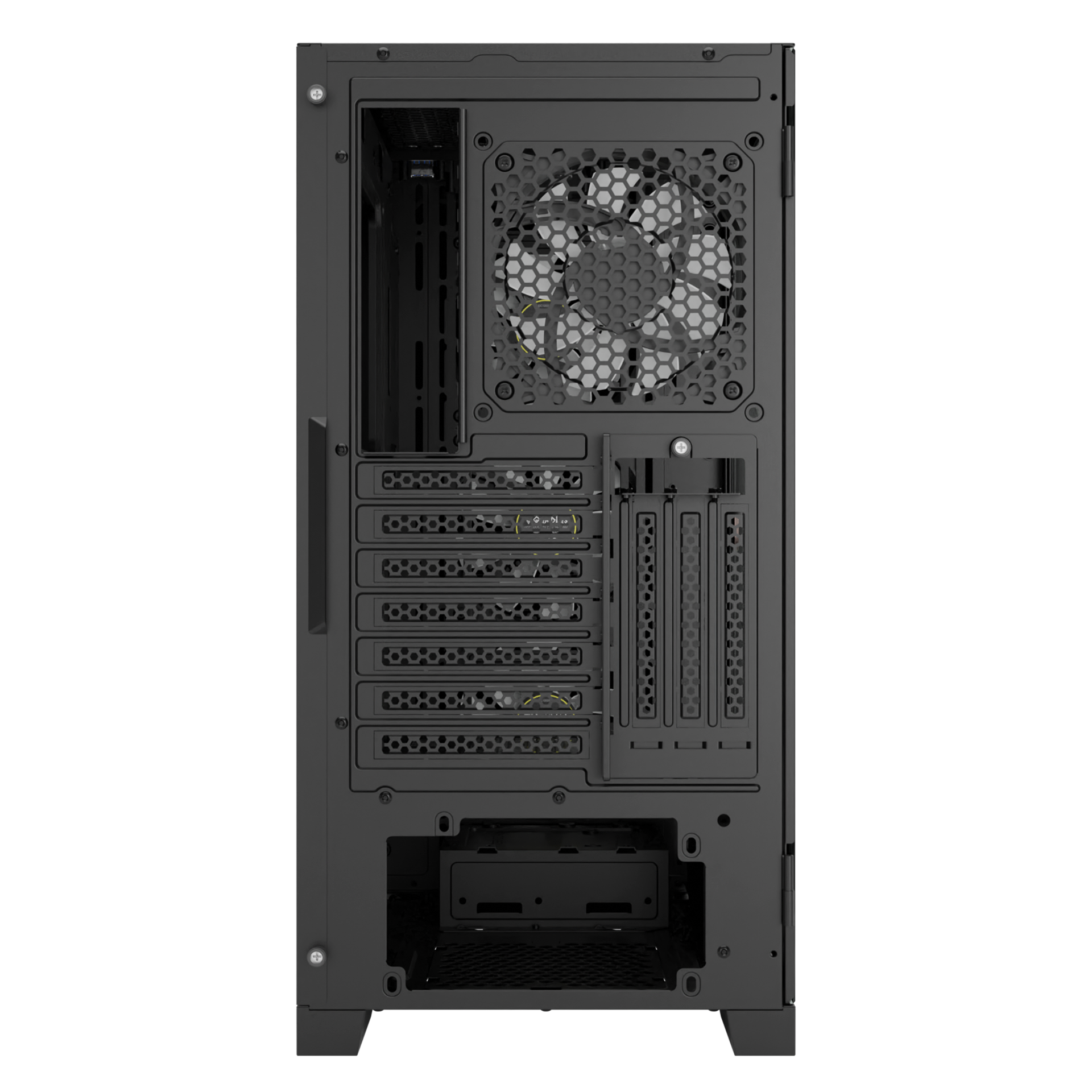 Gamdias Computer Case ATX Mid Tower Gaming PC Case with 4x ARGB Fans (Talos E2 ELITE)