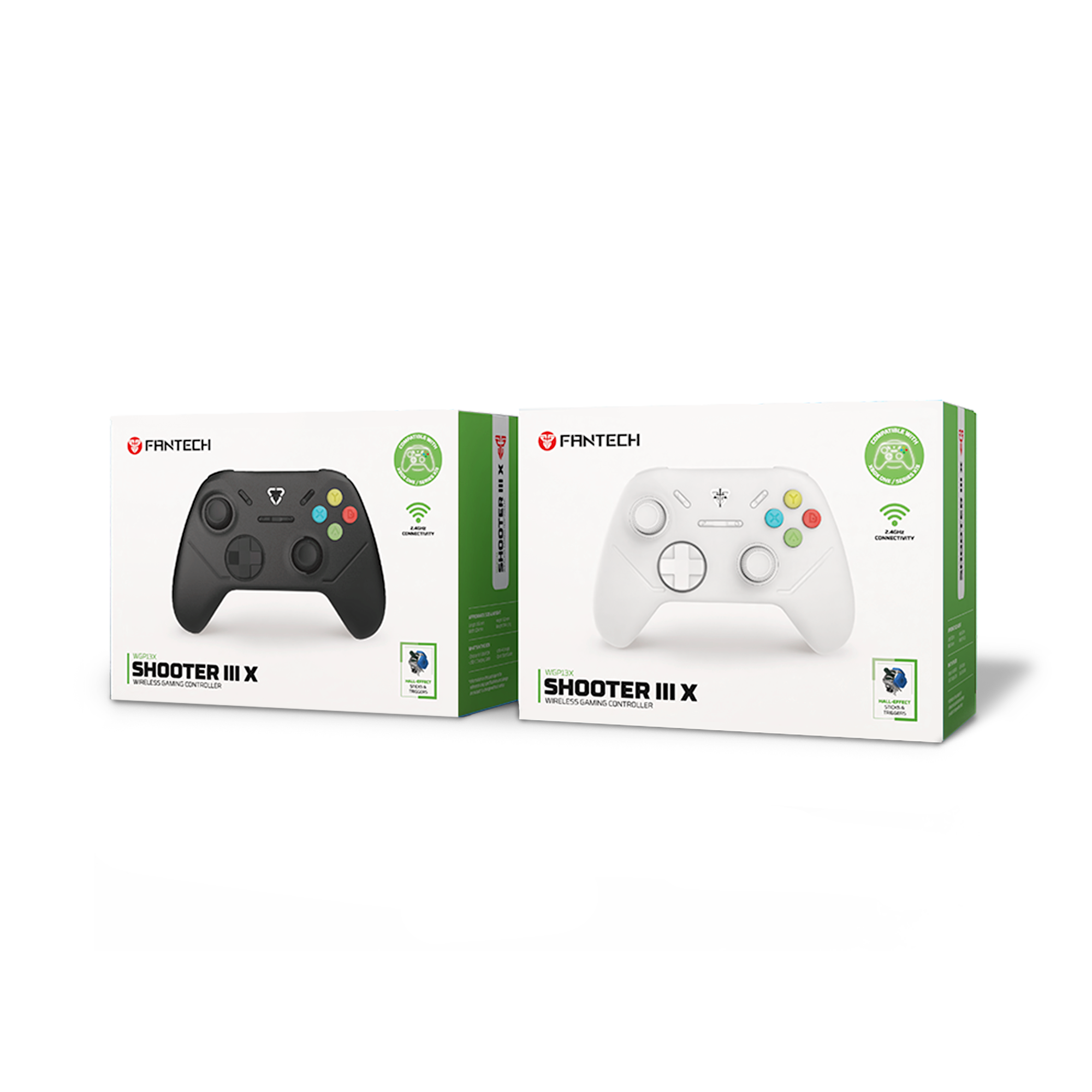 Fantech Shooter III X Wireless Gaming Controller Multi-platform Hall-Effect Gamepad for Xbox