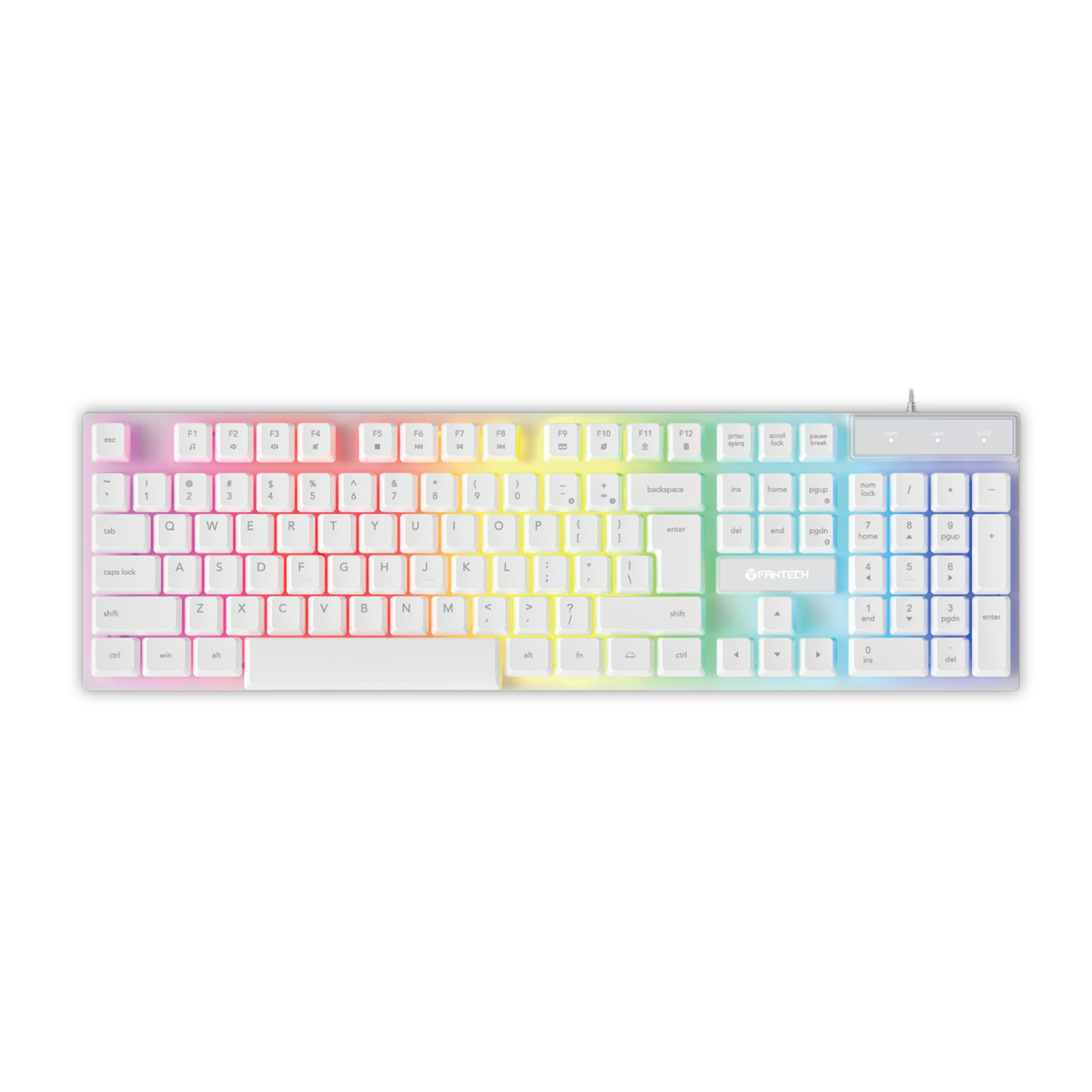 Fantech Gaming PC 5-in-1 Keyboard Combo with Mouse / Mousepad / Headset / Headset stand (P51)