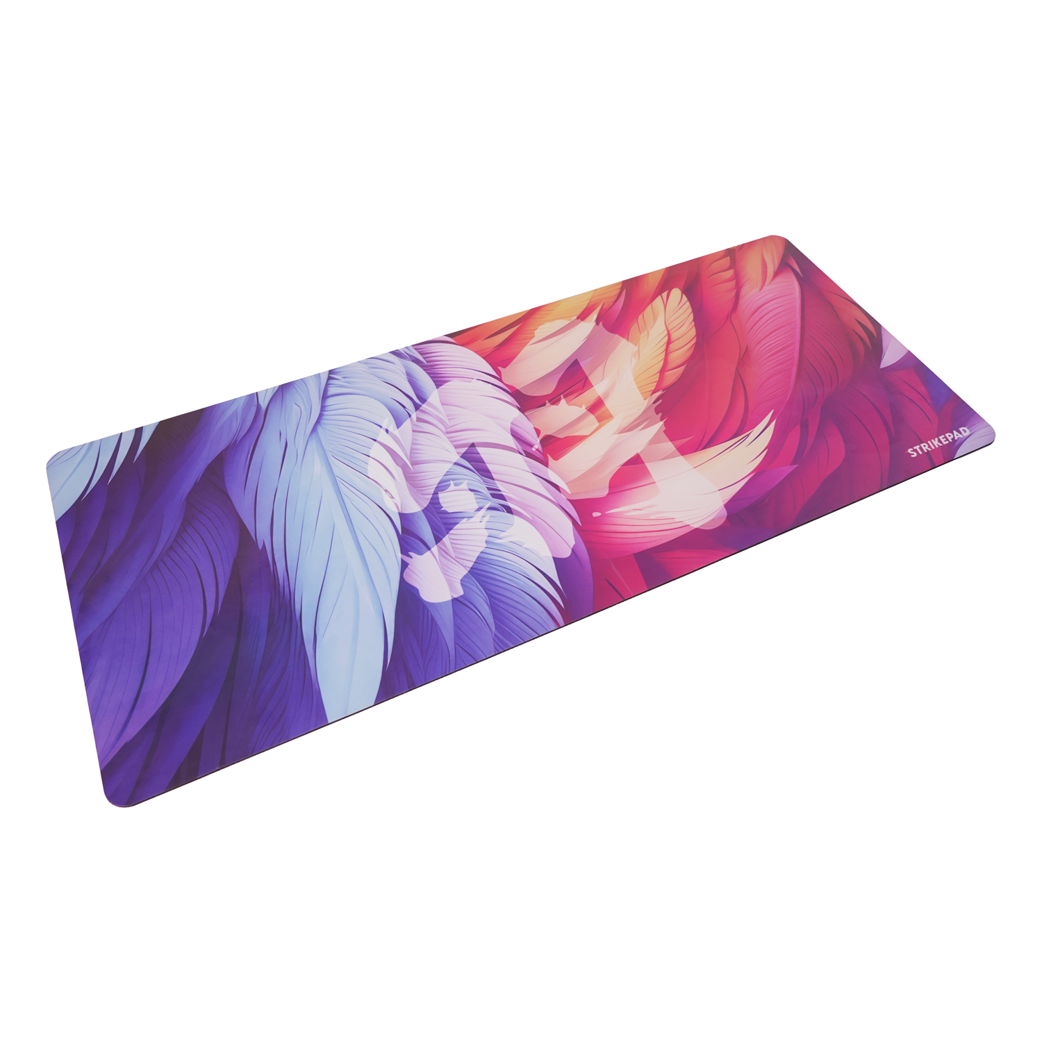 Fantech Full Size Holographic Mouse Mat: Anti-Slip Rubber Desk Pad ...