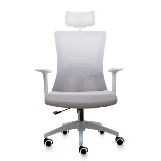 Fantech Gaming Ergonomic Office Chair Breathable Mesh-White (OC-A258)