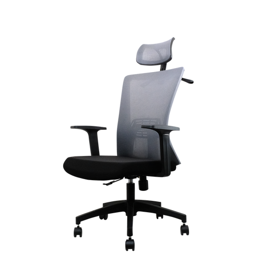 Fantech Gaming Office Chair Computer Breathable Mesh Ergonomic Office Chair (OC-A258) (Grey)