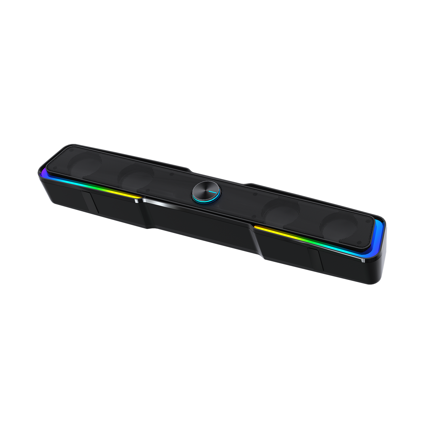 Fantech Bluetooth 5.3 Soundbar Dual mode RGB Lighting Gaming Speaker (GS305) (Black)