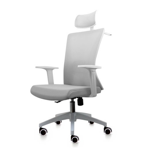 Fantech Gaming Ergonomic Office Chair Breathable Mesh-White (OC-A258)