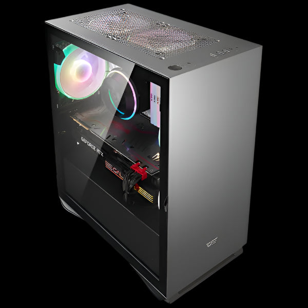 CPU Case, PC Case, matx case, mini atx case, matx cases, e atx cases, eatx cases, Black CPU case