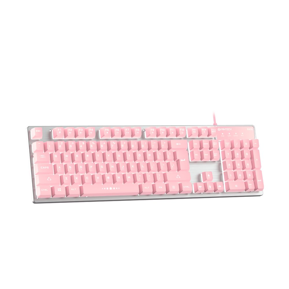 Fantech K613L Gaming PC Keyboard-Pink