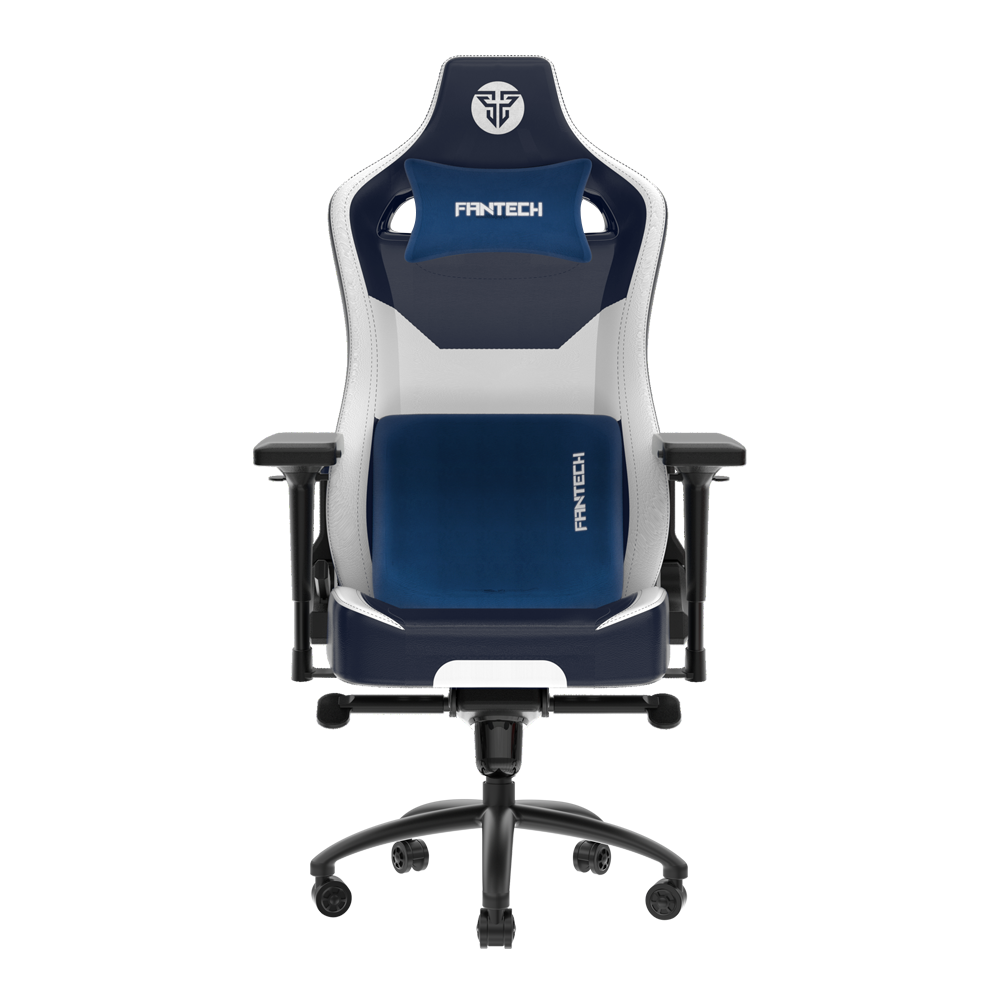  Fantech Leather gaming Chair, Gaming chair recliner, Luxury Office chair, Leather gaming chair, office chair, Gaming Chair, Blue gaming chair