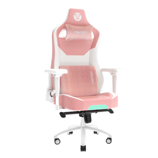 Fantech Leather gaming Chair, Gaming chair recliner, Luxury Office chair, Leather gaming chair, office chair, Gaming Chair, Pink gaming chair