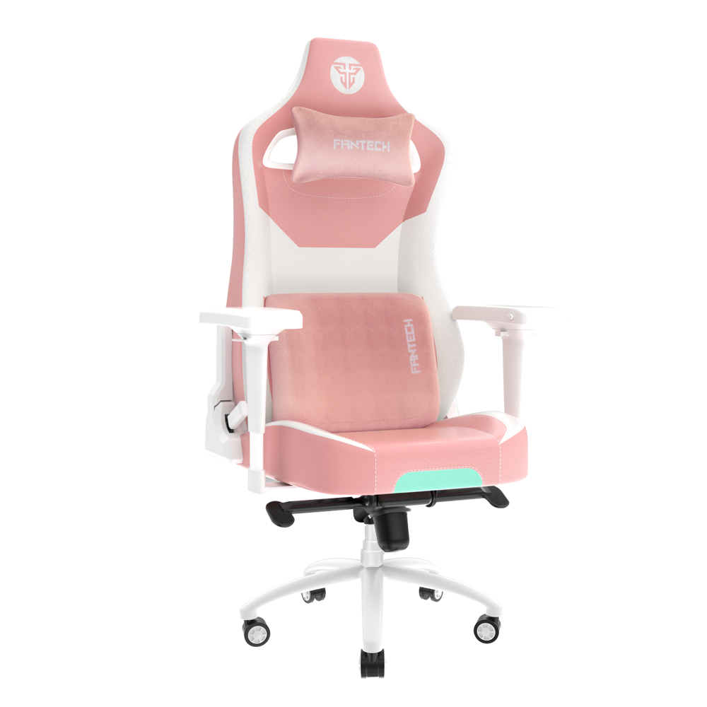 Fantech Leather gaming Chair, Gaming chair recliner, Luxury Office chair, Leather gaming chair, office chair, Gaming Chair, Pink gaming chair