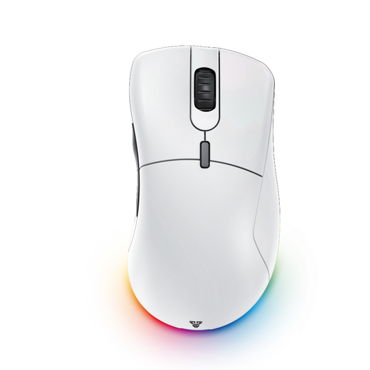  wireless computer mouse, computer mouse wireless, light mouse, gaming mouse, white wireless mouse, Ergonomic Gaming Mouse