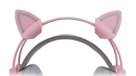 Fantech Kitty Cat Ears for Headset- Sakura Pink (MEOW AC5001)