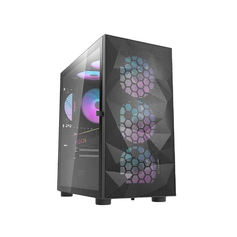 CPU Case, PC Case, matx case, mini atx case, matx cases, e atx cases, eatx cases, Black CPU case