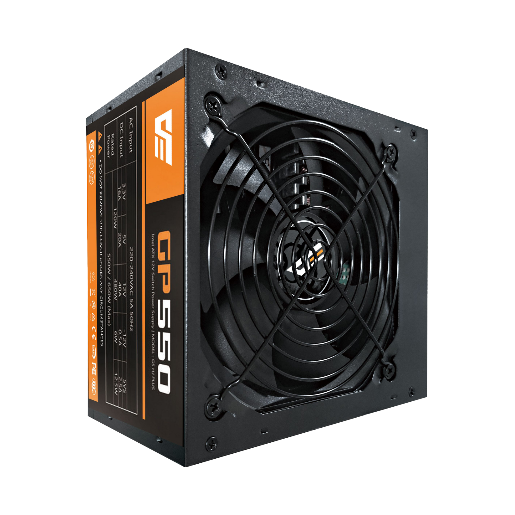 DarkFlash PC 550 Watts 80Plus Bronze Certified Computer Power Supply U Fantech Australia