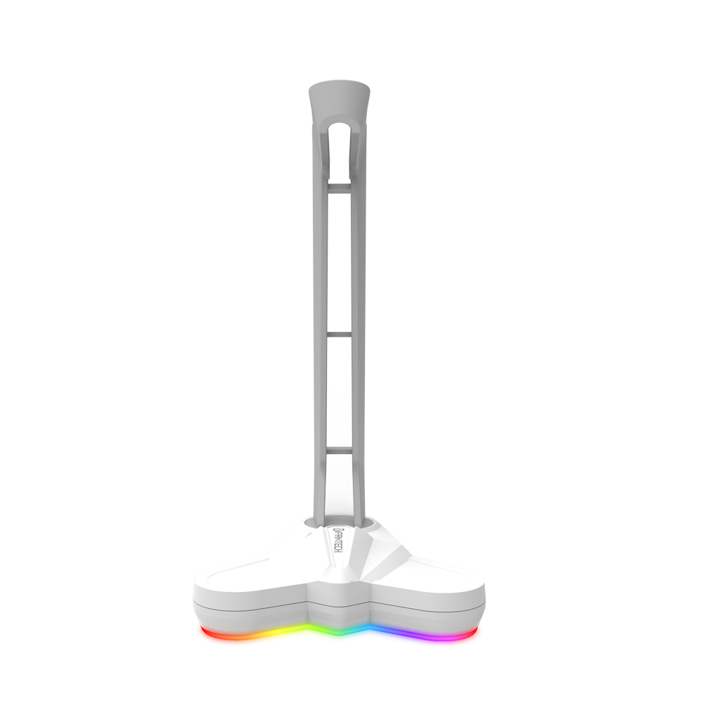 Computer Headphone stand, Headphone holder, Gaming headset stand, Headset stands, White Headphone stand, Head phone stand, RGB headphone stand