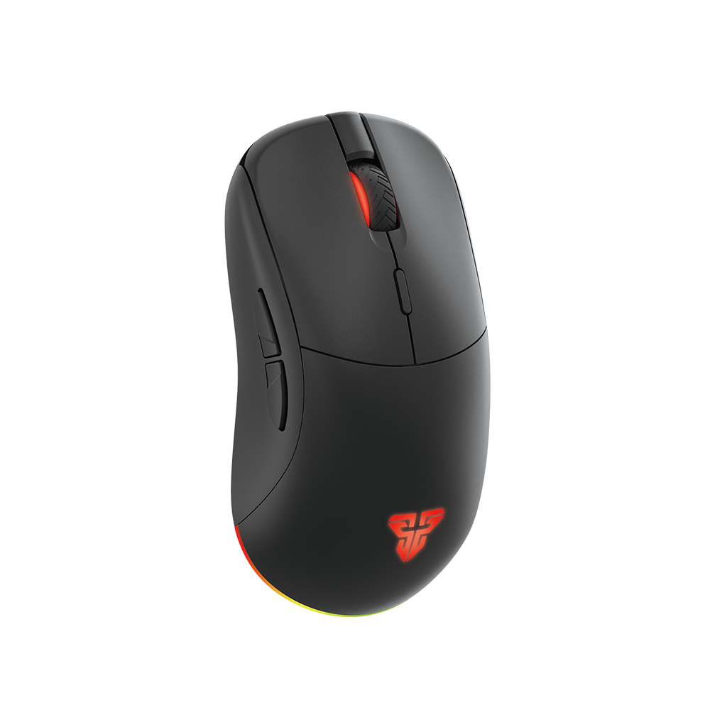 wireless computer mouse, computer mouse wireless, light mouse, gaming mouse, Black wireless mouse, Ergonomic Gaming Mouse, RGB Mouse  Fantech 2.4G Wireless/Wired Dual Mode Gaming PC 