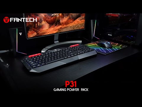 Fantech Gaming PC Keyboard + Mouse + Mousepad Combo Set (P31)