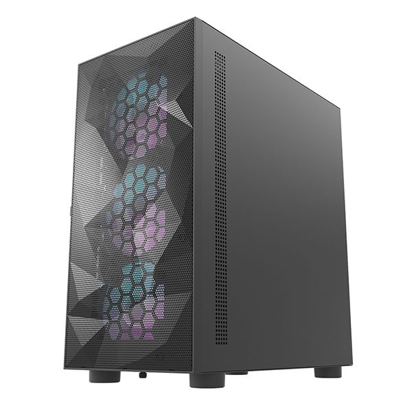 CPU Case, PC Case, matx case, mini atx case, matx cases, e atx cases, eatx cases, Black CPU case