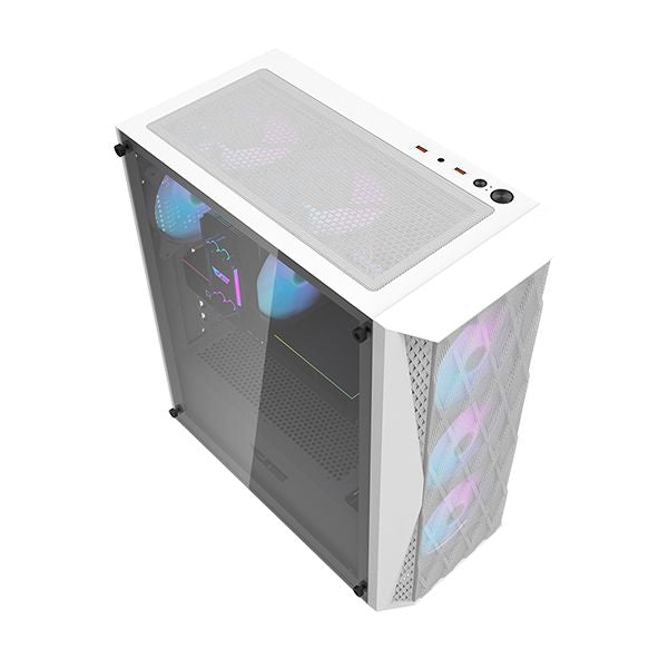 CPU Case, PC Case, RGB PC case, matx case, mini atx case, matx cases, e atx cases, eatx cases, white CPU case